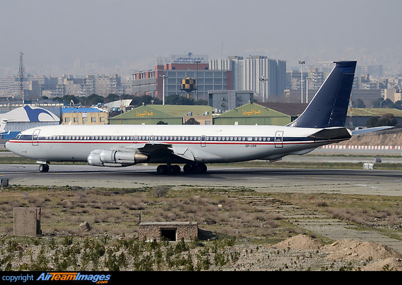 Под Тегераном разбился грузовой самолёт Boeing-707, вылетевший из Бишкека