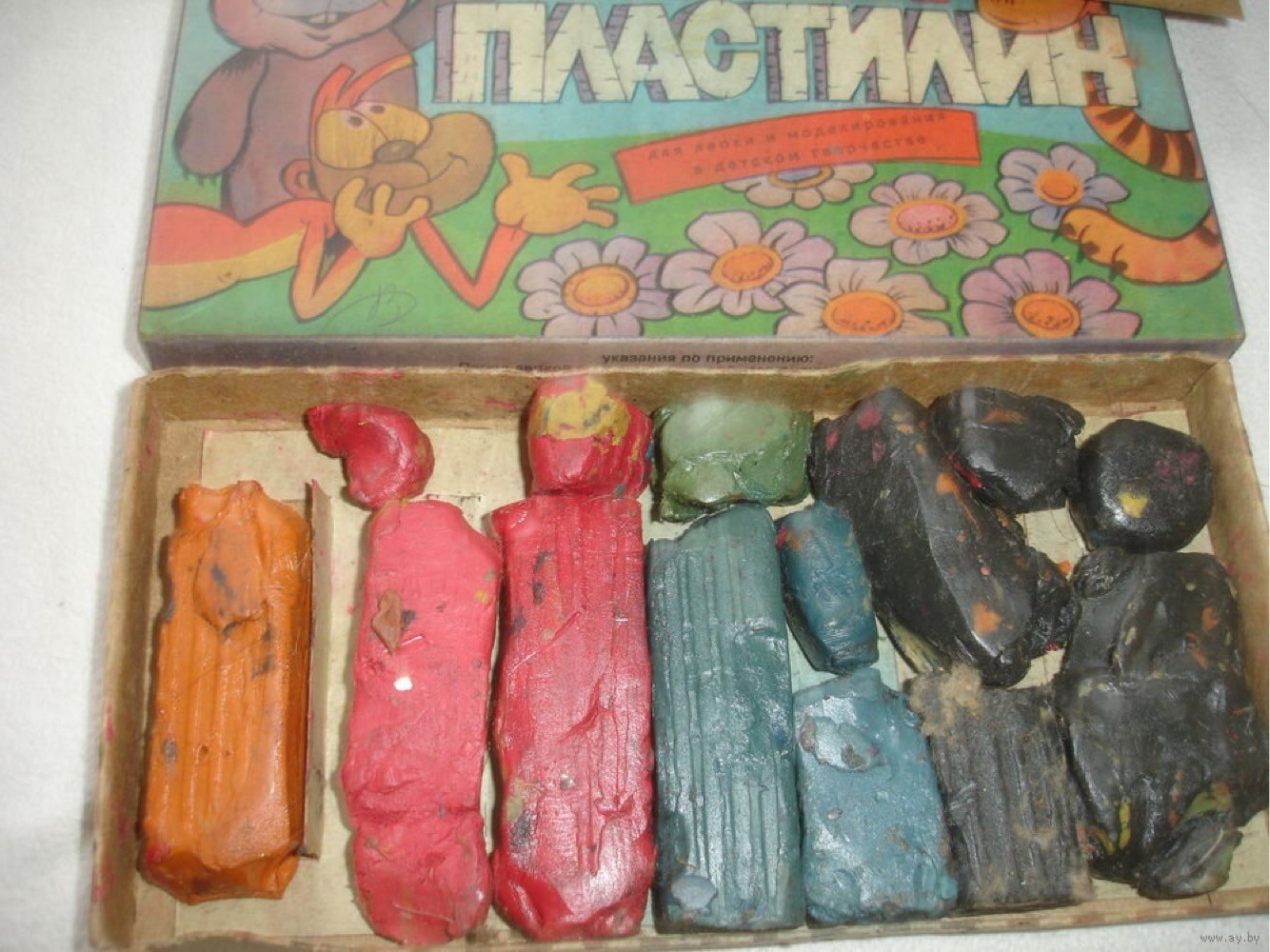 Советский пластилин