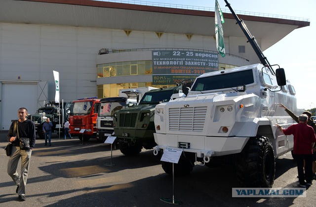 Новые образцы украинской военной техники