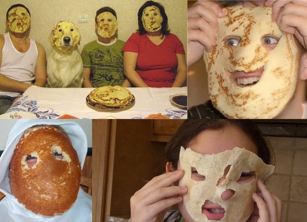У нас был международный шведский стол