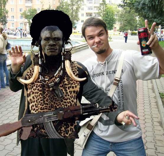 Фотожаба: русский отжиг