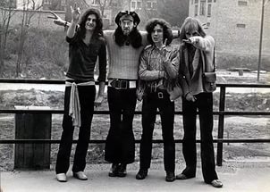 Рок-н-ролл в черно-белых фотографиях 1970-х