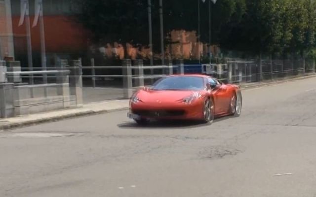 Обкатка новенького Ferrari