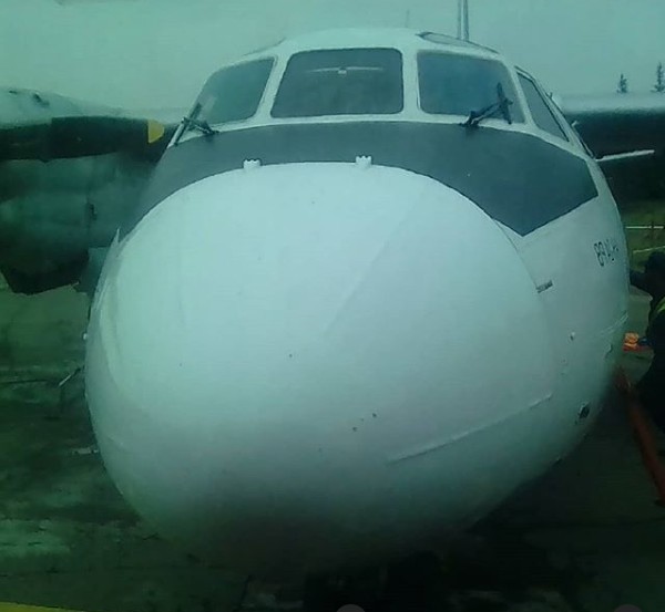 "Ламповый" самолет. Ан-24Б. RA-47187