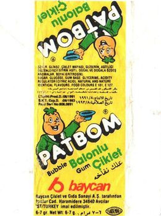 Жевательная резинка Donald и BomBibom