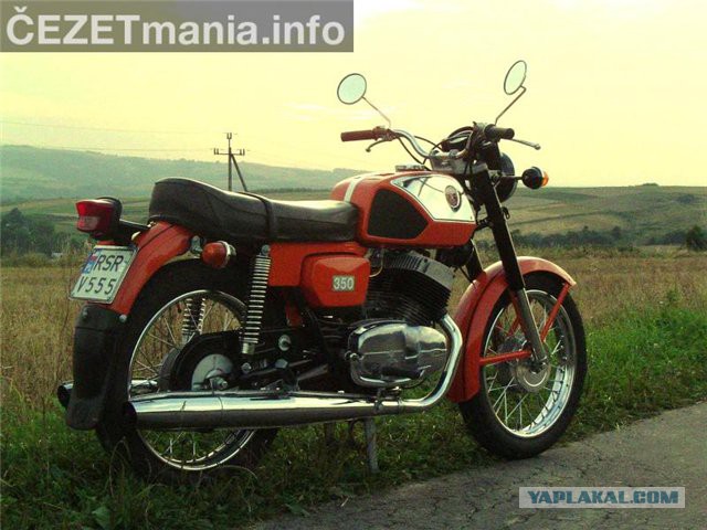 Мотоцикл JAWA (Ява)