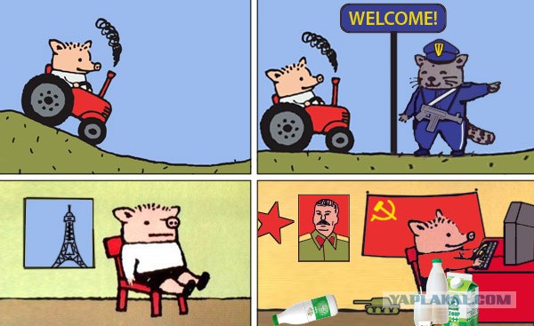 Русский  кефир за границей