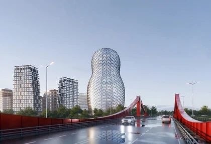 В Москве построят 24-этажную матрешку. Это будет бизнес-центр в районе Мневники