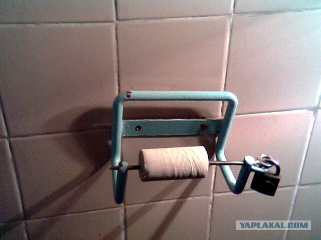 Сохранность туалетной бумаги