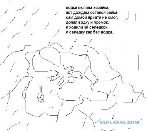 Давайте выпьем водки!