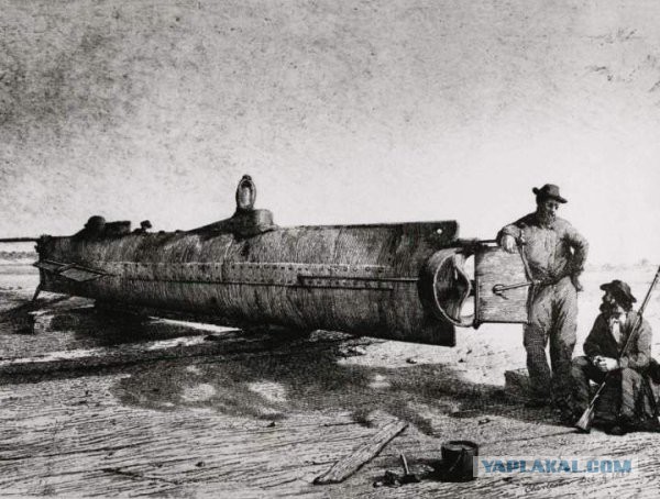 Субмарины гражданская войны в США 1861-1865гг.