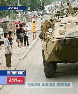 Фотожаба: танки в городе