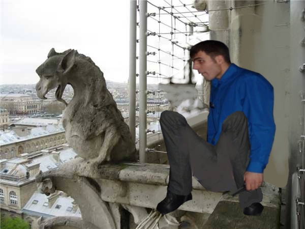 Фотожаба: Демонический охранник