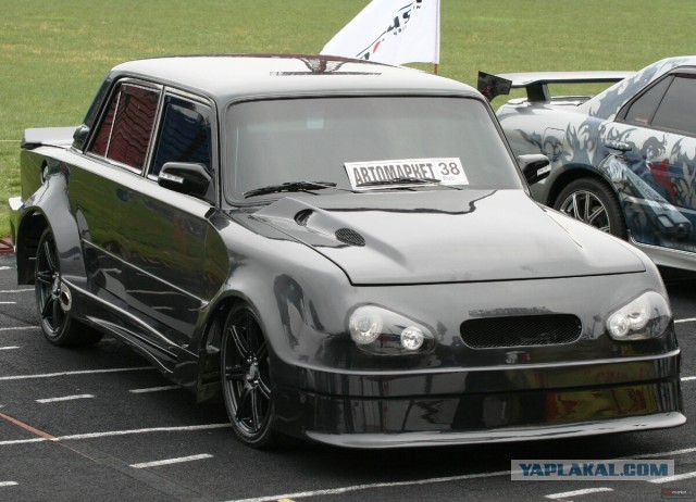 10 фото необычного тюнинга русских авто