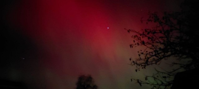 Северное сияние в Екатеринбурге