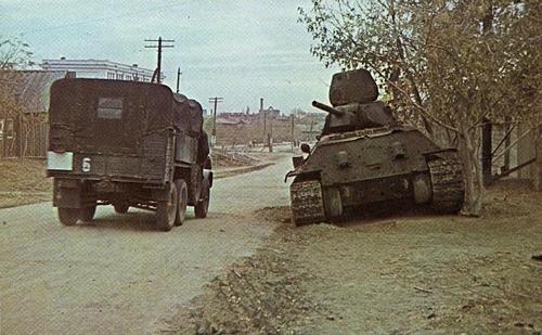 Цветные фотографии бронетехники времён Второй мировой войны