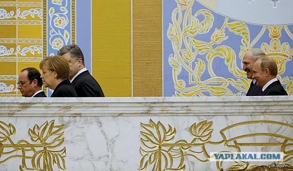 Минские переговоры нормандской четверки