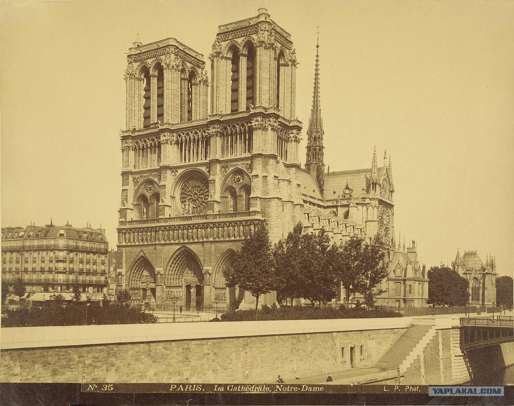 Собор Парижской Богоматери 19 век