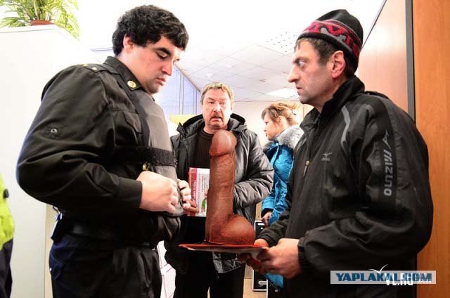 Фотожаба: Приставы и страховщики.