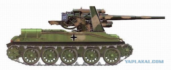 Немецкие варианты переделки Т-34