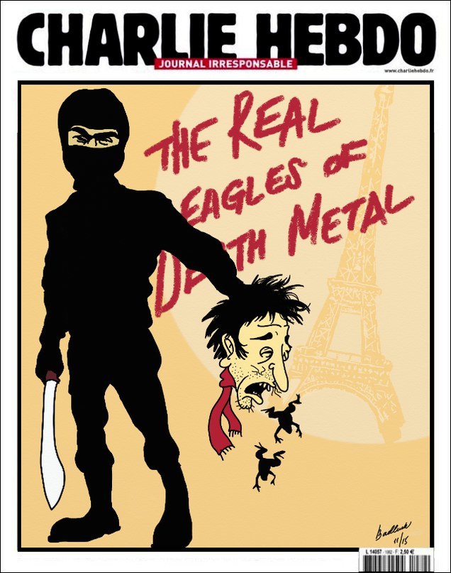 Новая карикатура Charlie Hebdo