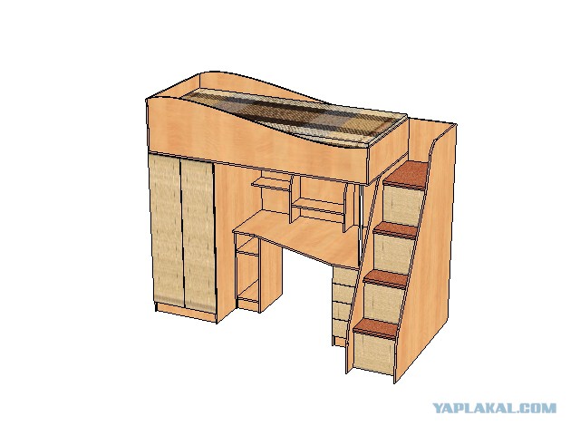 Я у мамы рукожоп, или кровать-чердак