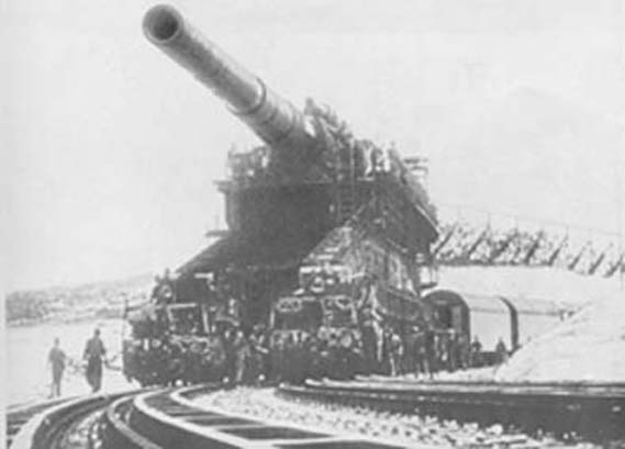 Сверхтяжелое орудие "adolf Kanonen"