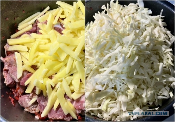 Про суп из свёклы и капусты, который должен был быть красного цвета