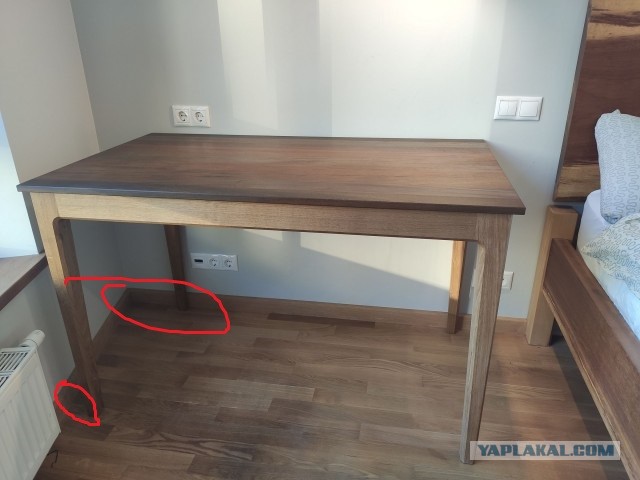 Изготовление стола из ипе и дуба