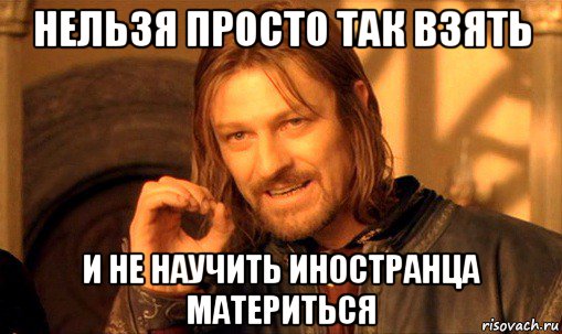 Как американец выучил падежи