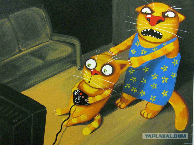 Котики и прочии личности Ложкина В. часть 2