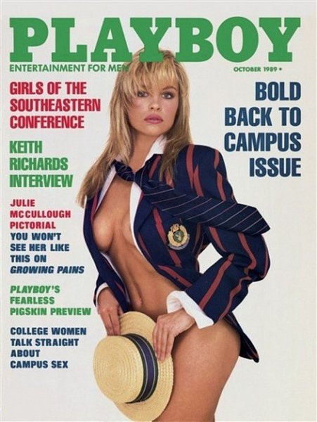 Все обложки журнала Playboy с Памелой Андерсон