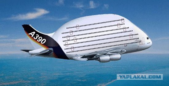 Самолет недалекого будущего - Airbus A-390