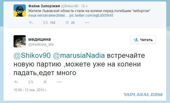 МОЛНИЯ от Стрелкова: