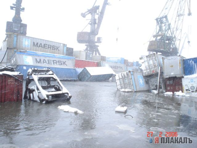 Последствия урагана на Сахалине