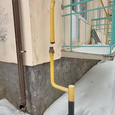 Отпиленные газовые трубы в Чертаново южном