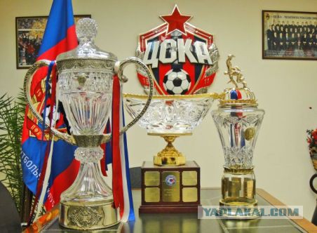 Чемпионский кубок передан ЦСКА на вечное хранение