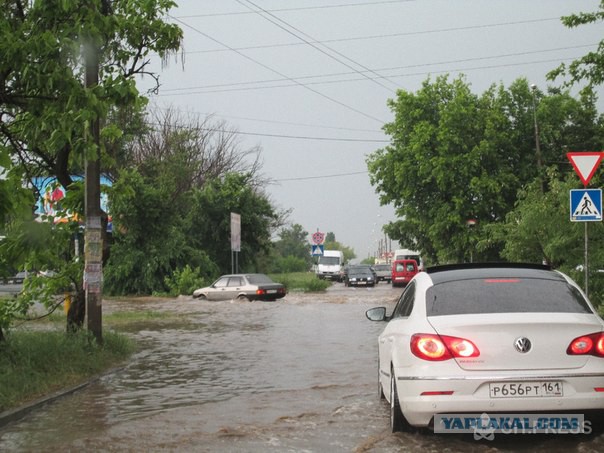 Ливень в Симферополе