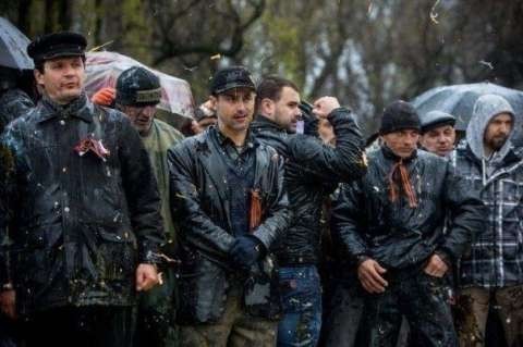 В Запорожье кто-то включил Гимн СССР.