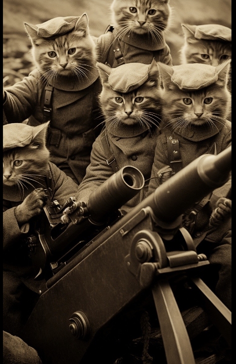 Боевые коты Первой Мировой