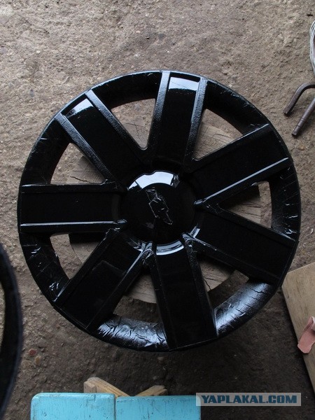 Покраска колпаков Шевроле Лачетти