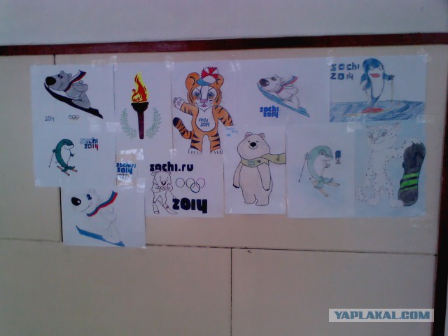Школьников заставили нарисовать несколько плакатов
