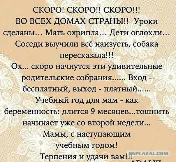 1-сентябрьский юмор