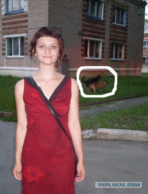 Странная девушка из Вконтакта