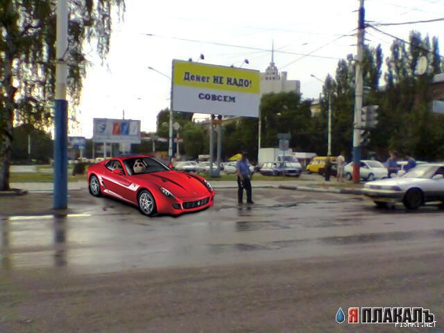 Фотожаба: Честный гаишник на посту