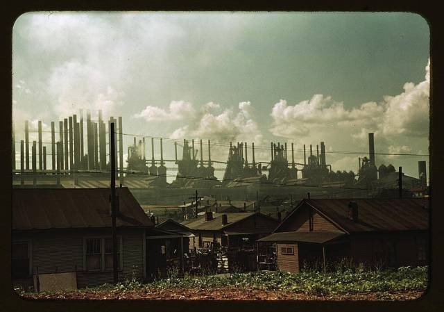 Цветные фотографии из Америки 1940-х