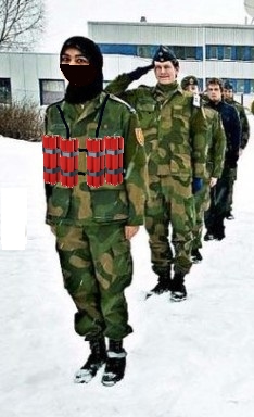 В казармах норвежской армии