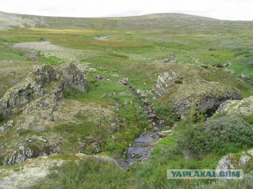 Исток реки впадающей в Каспийское море .