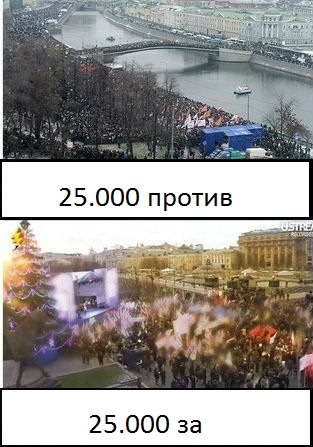 Сколько человек в толпе