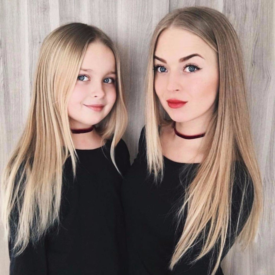 Сестры похожие друг на друга